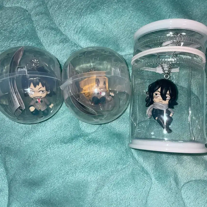 [BUNJANG] My Hero Academia Depofigure Keychains Bundle Set (Aizawa, Bakugo Not Included) / 나히아 데포피그 키링 일괄 판매