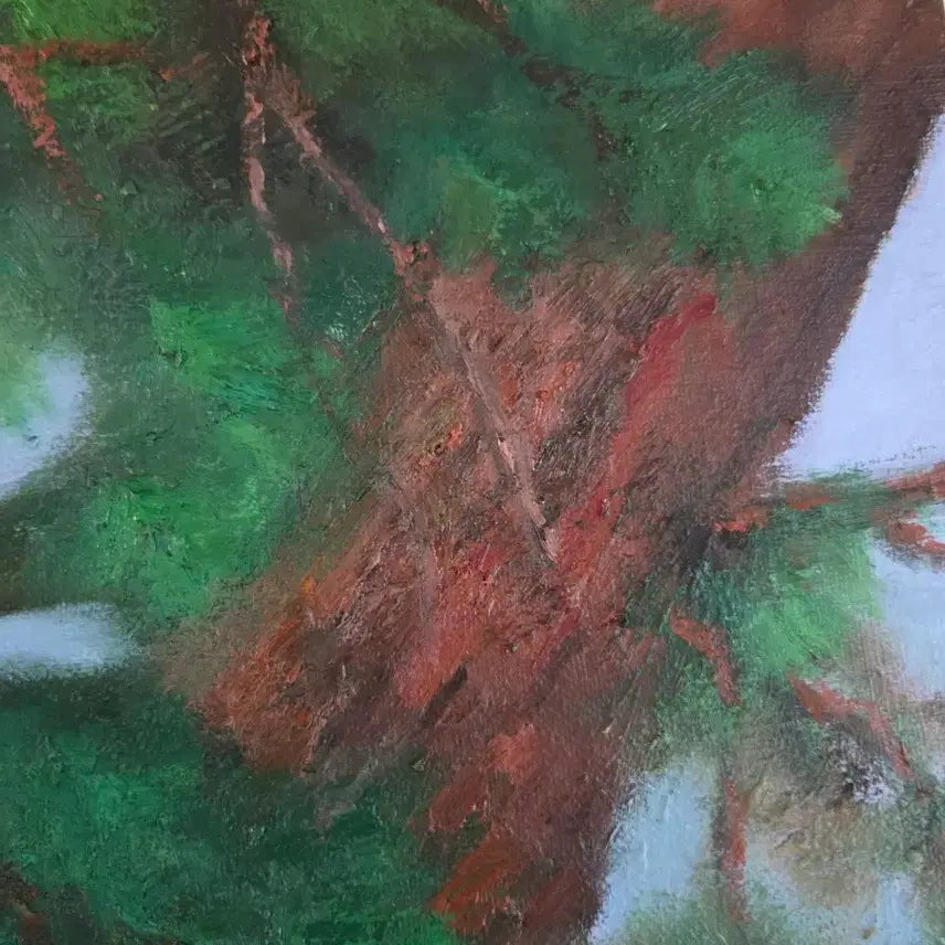 [BUNJANG] Pine Tree Oil Painting / 소나무 유화 작품