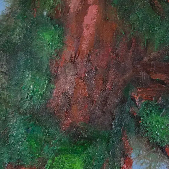 [BUNJANG] Pine Tree Oil Painting / 소나무 유화 작품