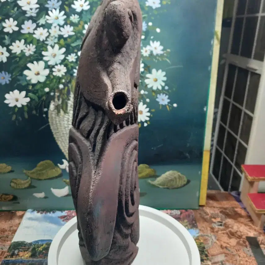 [BUNJANG] Abstract Sculpture Brown / 추상 조각상 브라운