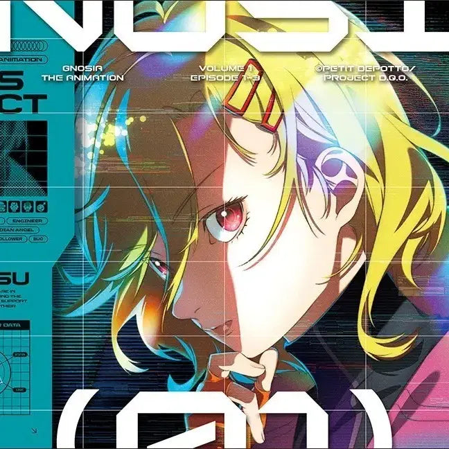 [BUNJANG] Gnosia Blu-ray Vol. 1 (Episodes 1-3) / 그노시아 블루레이1 (1~3화)