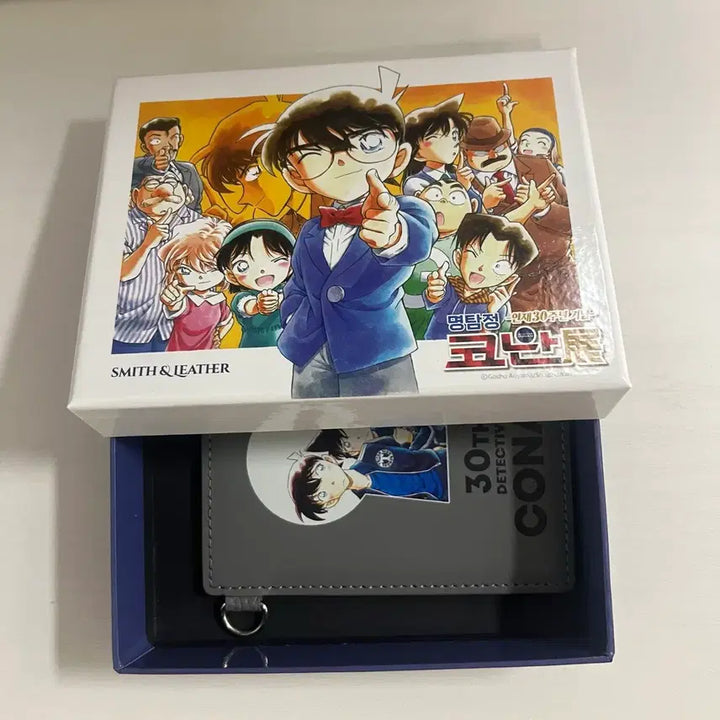 [BUNJANG] Detective Conan 30th Anniversary Card Holder Shinichi / 명탐정 코난 30주년 카드지갑 신이치 판매