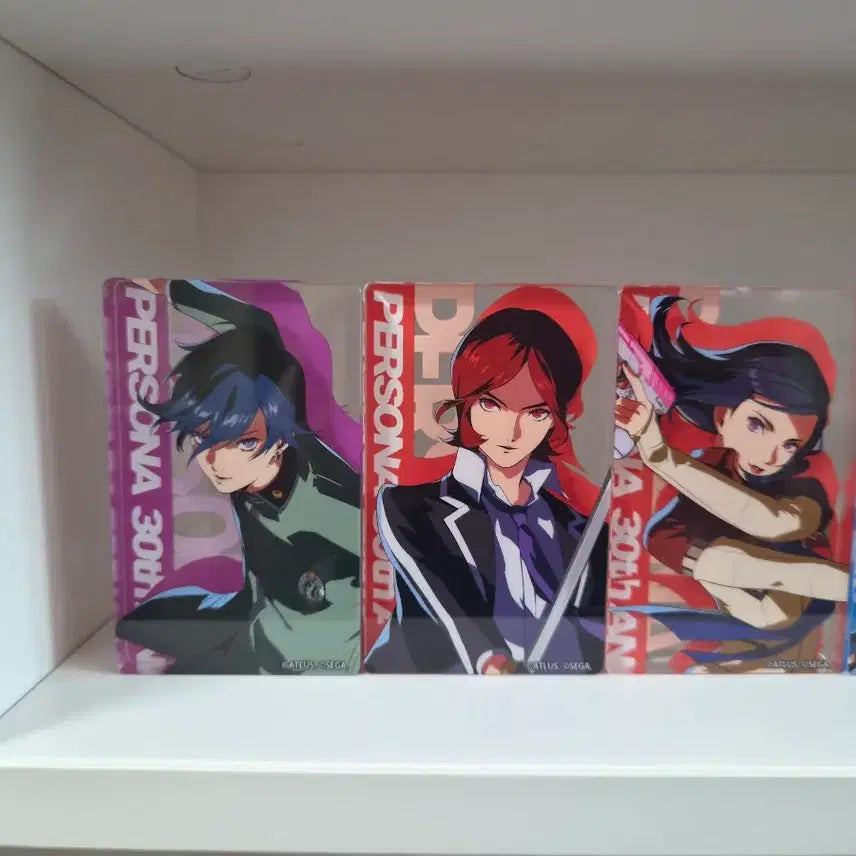 [BUNJANG] Persona 30th Anniversary Full Set Acrylic Block / 페르소나 30주년 아크릴 블럭 전종 세트