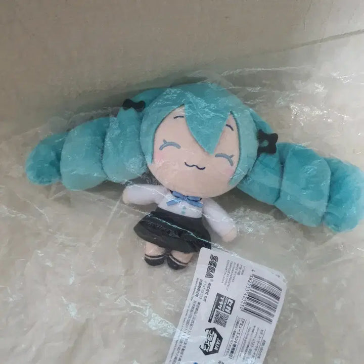 [BUNJANG] Sega Hatsune Miku Cinnamoroll Collaboration Plush Doll / 세가 하츠네 미쿠 시나모롤 콜라보 누이 인형