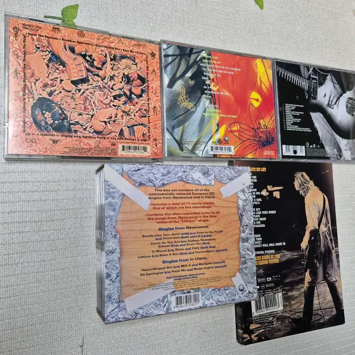 [BUNJANG] Nirvana Bundle Set 5 CDs / 너바나  Nirvana CD 앨범 5종 일괄