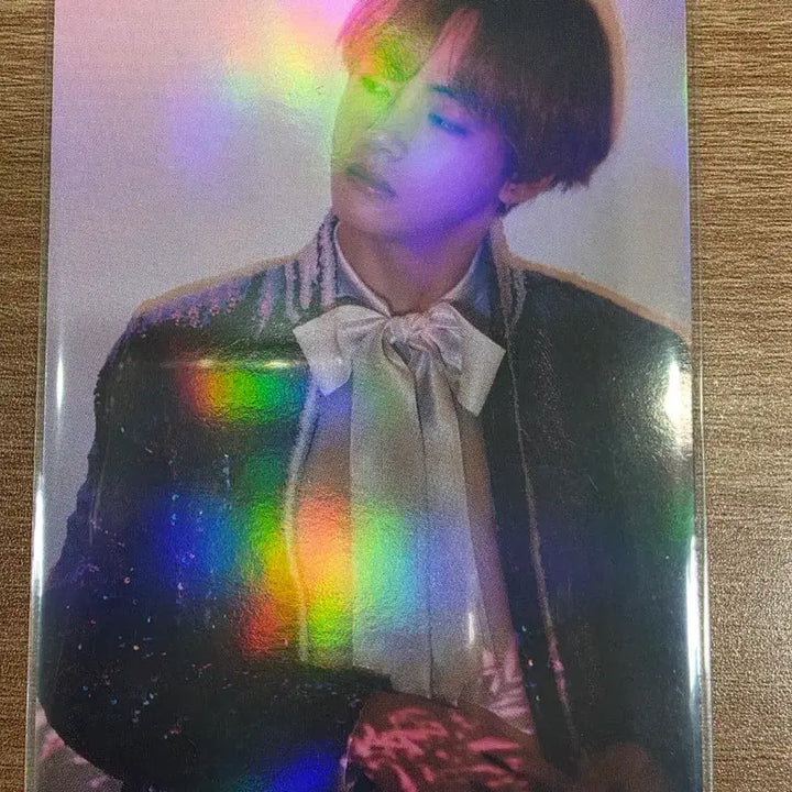 [BUNJANG] BTS V Wings Final Mini Photocard Hologram / 방탄소년단 뷔 윙즈파이널 미니포카 홀로그램