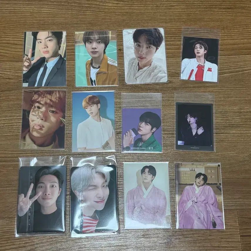 [BUNJANG] BTS Jin Bundle Set Mini Photocard / 일괄 진 석진 김석진 포카 미니포카 방탄 bts 양도 판매 달려라석진