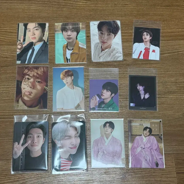 [BUNJANG] BTS Jin Bundle Set Mini Photocard / 일괄 진 석진 김석진 포카 미니포카 방탄 bts 양도 판매 달려라석진