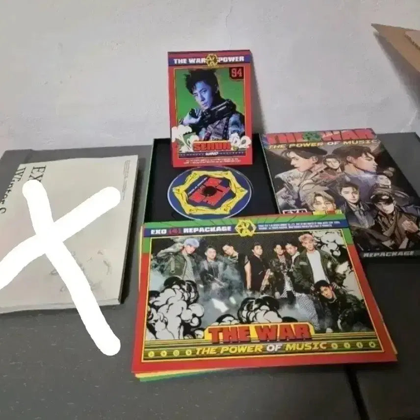 [BUNJANG] EXO The War Power of Music Repackage Album / EXO 더 워 파워 오브 뮤직 리패키지 앨범