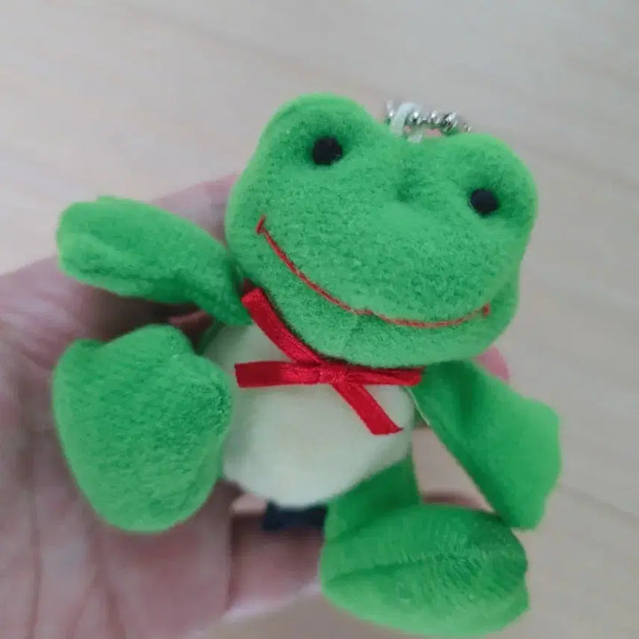 [BUNJANG] Vintage Frog Plush Keychain / 빈티지 개구리 인형 키링