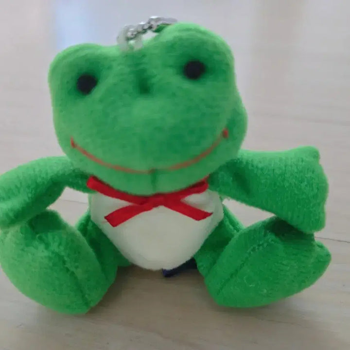 [BUNJANG] Vintage Frog Plush Keychain / 빈티지 개구리 인형 키링