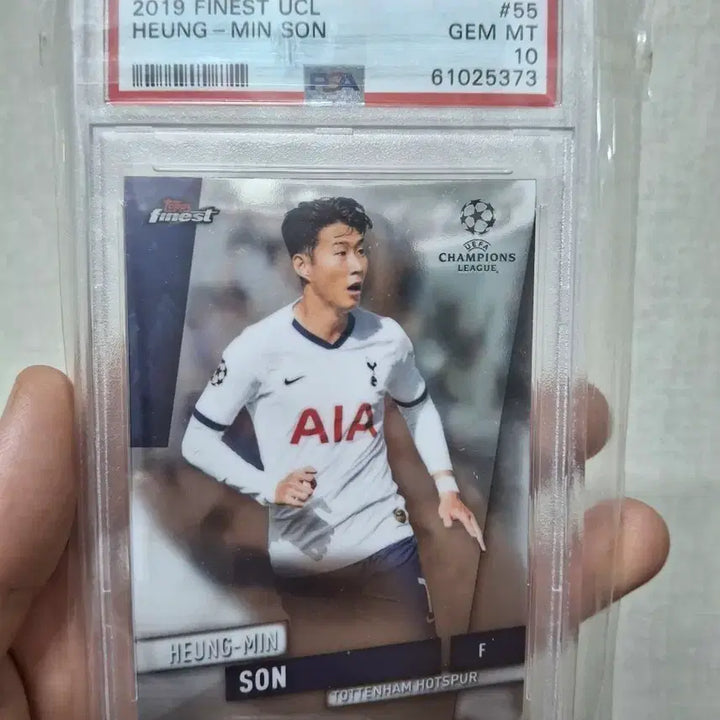 [BUNJANG] Son Heung-min 2019 Finest UCL Photocard PSA 10 / 2019 ucl 손흥민 psa10