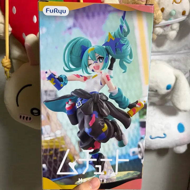 [BUNJANG] Hatsune Miku Paint Girl Another Color Ver. Sealed Figure / (미개봉) 하츠네 미쿠 페인트 걸 어나더 컬러 버전 페인팅