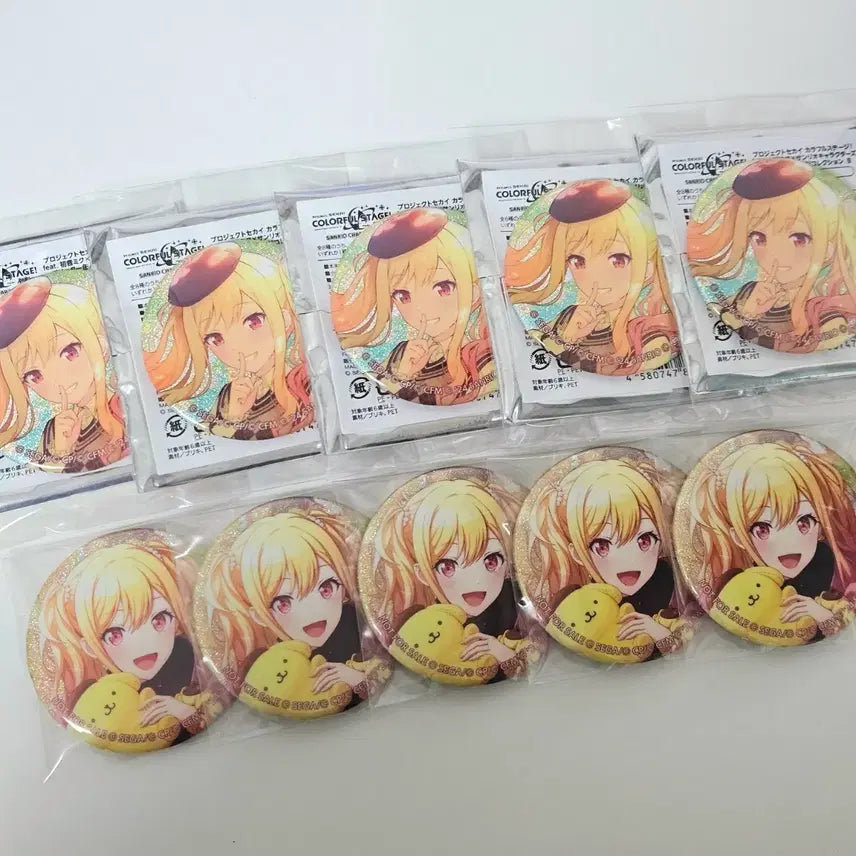 [BUNJANG] Tenma Saki Sanrio Collaboration Can Badge / 텐마 사키 산리오 캔뱃지 양도
