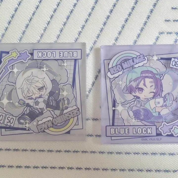 [BUNJANG] Blue Lock Pastel Pop Acrylic Corotto Bundle Set (Nagi, Reo) / 일괄) 블루록 파스텔팝 나기 레오 아크릴 코롯토 판매합니다