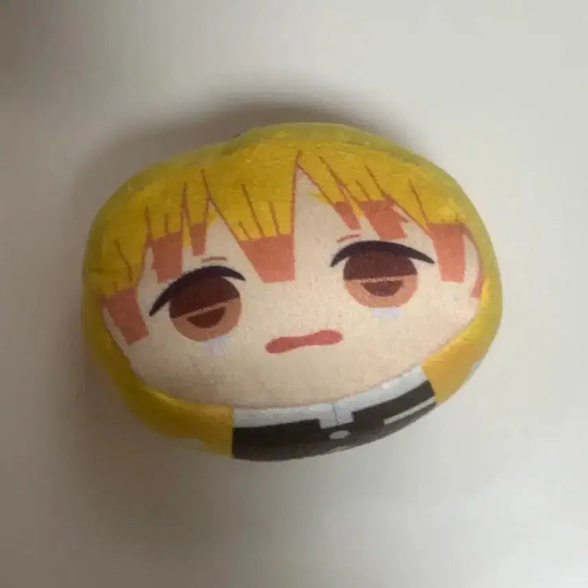 [BUNJANG] Demon Slayer Zenitsu Plush Keychain / 귀멸의 칼날 젠이츠 폭신 키링 인형/일본 정품