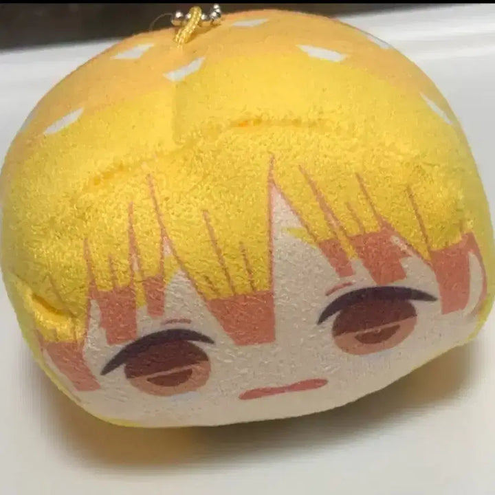 [BUNJANG] Demon Slayer Zenitsu Plush Keychain / 귀멸의 칼날 젠이츠 폭신 키링 인형/일본 정품