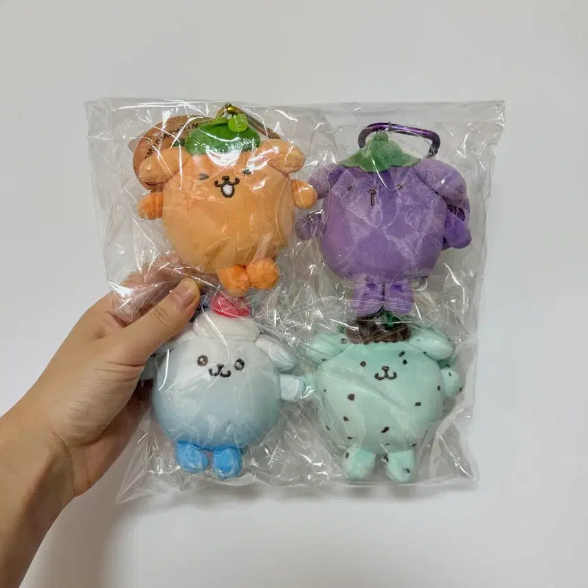 [BUNJANG] Pompompurin 30th Anniversary Mint Chocolate Mascot Plush Charm / 최저가) 폼폼푸린 해피 플레이버 무뉴구루미 30주년민트초코마스코트인형키링
