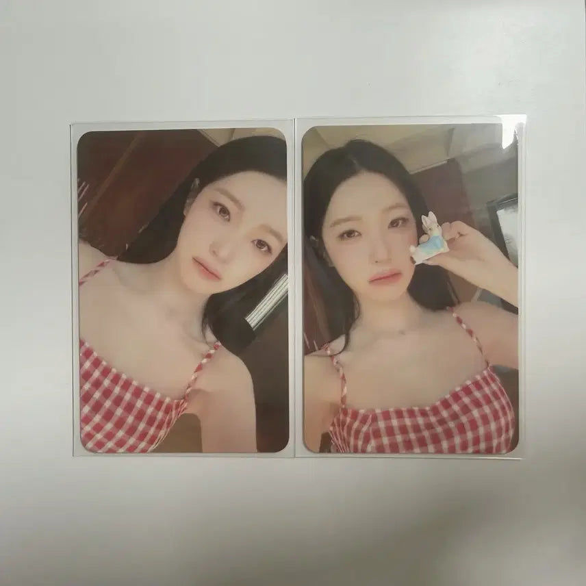 [BUNJANG] fromis_9 Jiheon Membership Photocard Split Set / 프로미스나인 멤버십 키트 백지헌 포카 분철 양도 프나 프미나