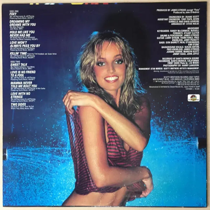 [BUNJANG] Susan Anton Foxy 1981 LP / (수입LP) Susan Anton / Foxy