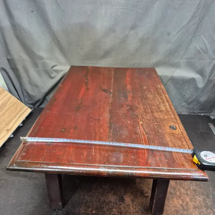 [BUNJANG] 1960s Pine "Anjeunbaengi" Study Desk / 1960년대 소나무로 만든 앉은뱅이 공부 책상
