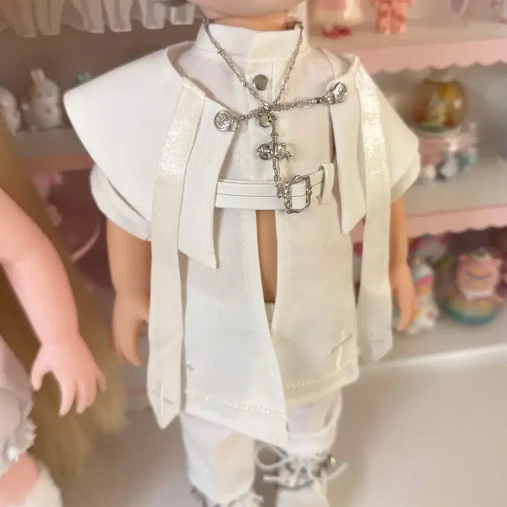 [BUNJANG] 30cm Cotton Doll Gothic Nun Outfit Set / (풀셋) 30cm 솜인형 솜깅 의상