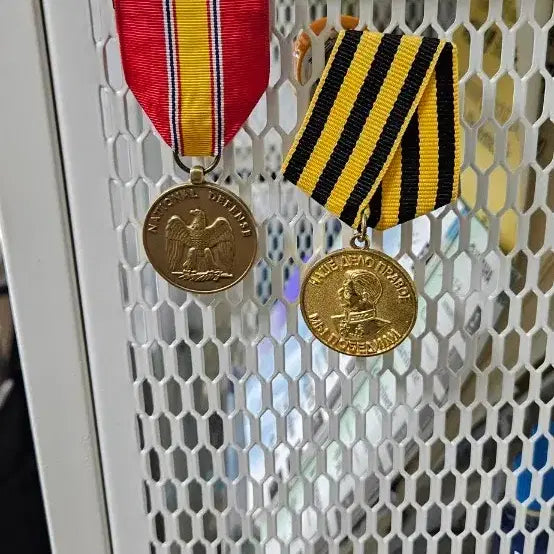 [BUNJANG] Medal Replica Set (3 Ribbons, 2 Badges) / 훈장 레플리카