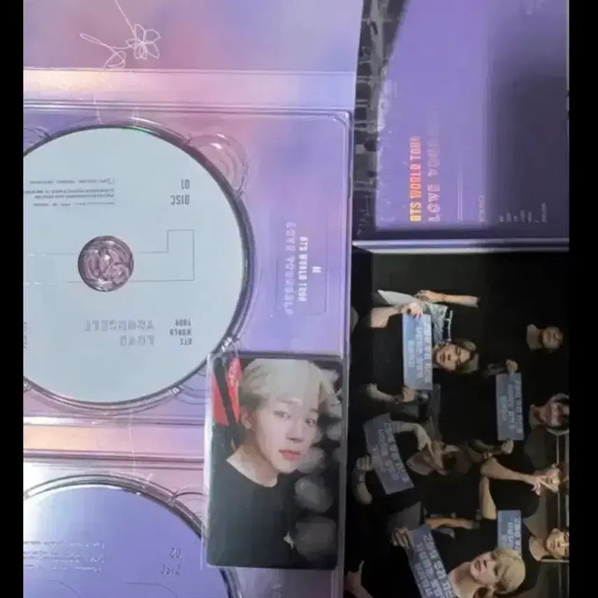 [BUNJANG] BTS Love Yourself New York DVD Full Set + Jimin Photocard / 방탄 bts  럽셀 dvd 뉴욕 풀세트+지민 포카