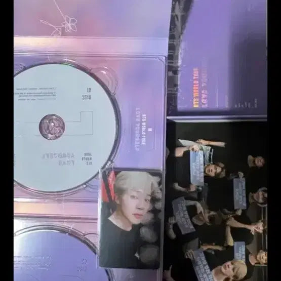 [BUNJANG] BTS Love Yourself New York DVD Full Set + Jimin Photocard / 방탄 bts  럽셀 dvd 뉴욕 풀세트+지민 포카