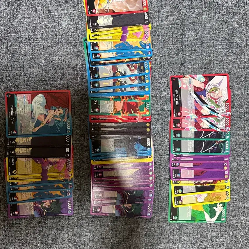 [BUNJANG] One Piece Card Leader Card &amp; Dung Card Bundle Set / 원피스 카드 (리더카드 , 둥카드) 일괄 판매합니다