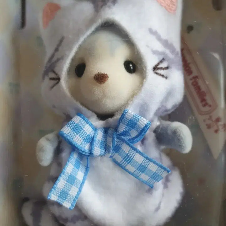 [BUNJANG] Sylvanian Families Husky Girl Cat Costume Keyring Don Quijote Limited Edition / 실바니안 허스키 소녀 고양이 코스튬 키링 돈키호테 한정 미개봉