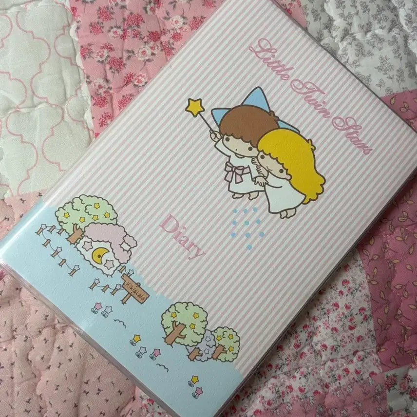 [BUNJANG] 2004 Little Twin Stars Vintage Diary / 2004 고전 키키라라 리틀트윈스타 다이어리 일기장 희귀