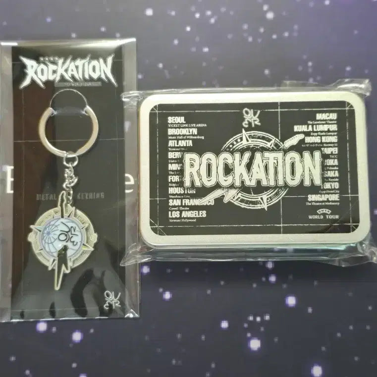 [BUNJANG] QWER Rock-cation Keyring &amp; Pick Set Bundle Set / QWER 락케이션 키링 + 피크세트 미개봉 일괄