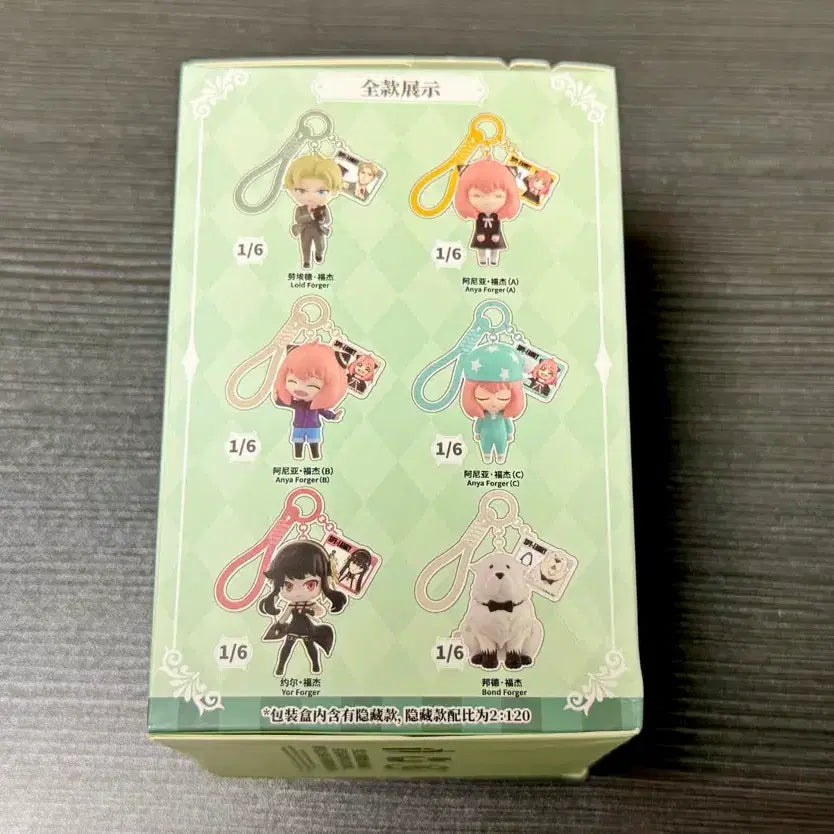 [BUNJANG] Spy x Family Unsealed Figure Keychain / 미개봉) 스파이패밀리 피규어 키링