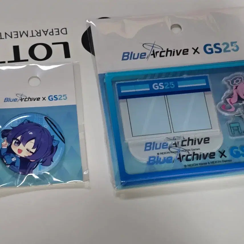 [BUNJANG] Blue Archive GS25 Collaboration Yuuka Can Badge &amp; Koyuki Acrylic Stand / 블루아카이브 gs25 콜라보 유우카 캔뱃지, 코유키 아크릴