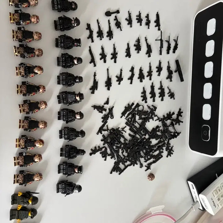 [BUNJANG] LEGO Special Forces Soldier Minifigure and Weapon Set / 레고 군인 특수부대