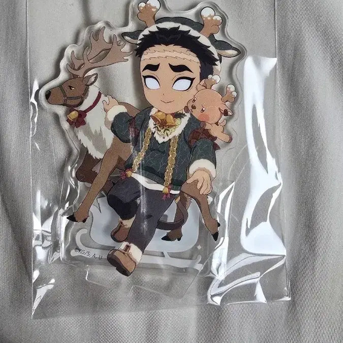 [BUNJANG] Demon Slayer 2025 Christmas Acrylic Figure &amp; Chokonokko Gyomei Bundle Set / 귀멸의 칼날 2025 크리스마스 아크릴 교메이, 초코노코 교메이 일괄