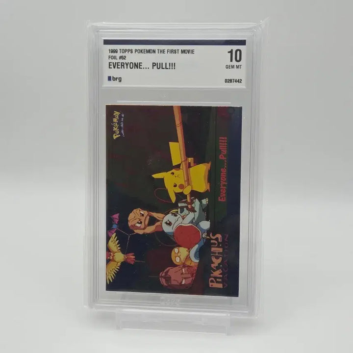 [BUNJANG] 1999 Topps Pokémon Everyone...Pull!!! (Foil) BRG / 1999 탑스 포켓몬 Everyone...Pull!!!(Foil) BRG