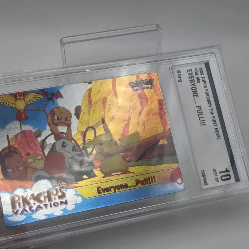 [BUNJANG] 1999 Topps Pokémon Everyone...Pull!!! (Foil) BRG / 1999 탑스 포켓몬 Everyone...Pull!!!(Foil) BRG