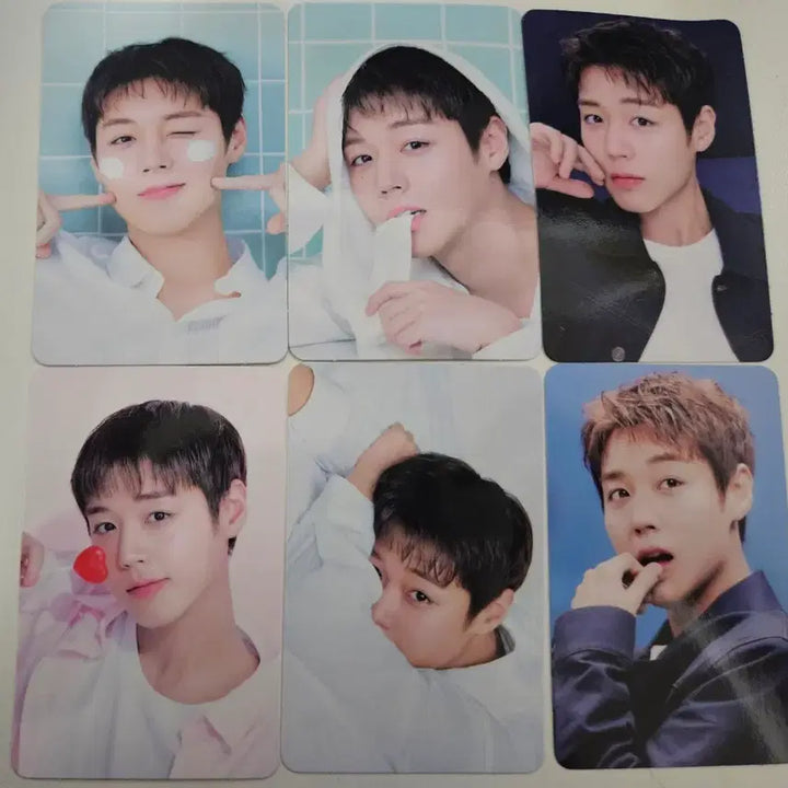 [BUNJANG] Park Jihoon MakePrem Photocard 6 Types / 박지훈 메이크프렘 포카 6종