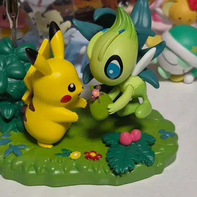 [BUNJANG] Bandai Pokemon Center Pikachu Memo Stand Figure / 세레비 피카츄 메모꽃이 피규어