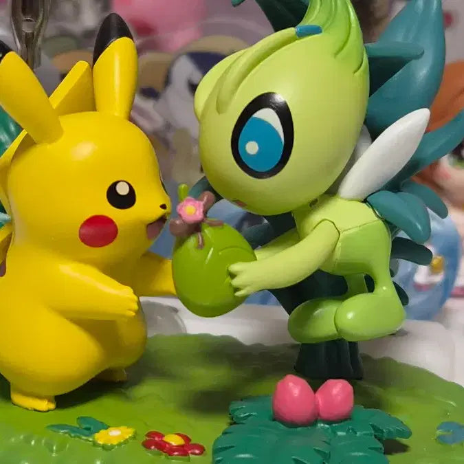 [BUNJANG] Bandai Pokemon Center Pikachu Memo Stand Figure / 세레비 피카츄 메모꽃이 피규어