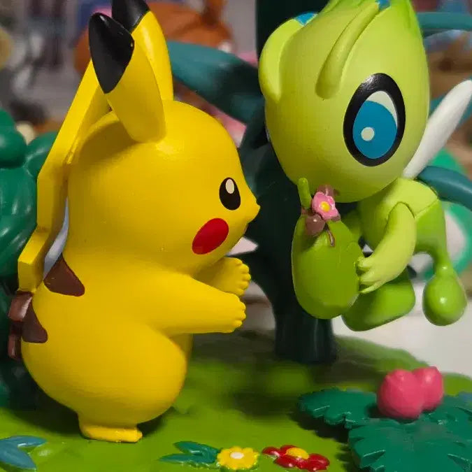 [BUNJANG] Bandai Pokemon Center Pikachu Memo Stand Figure / 세레비 피카츄 메모꽃이 피규어