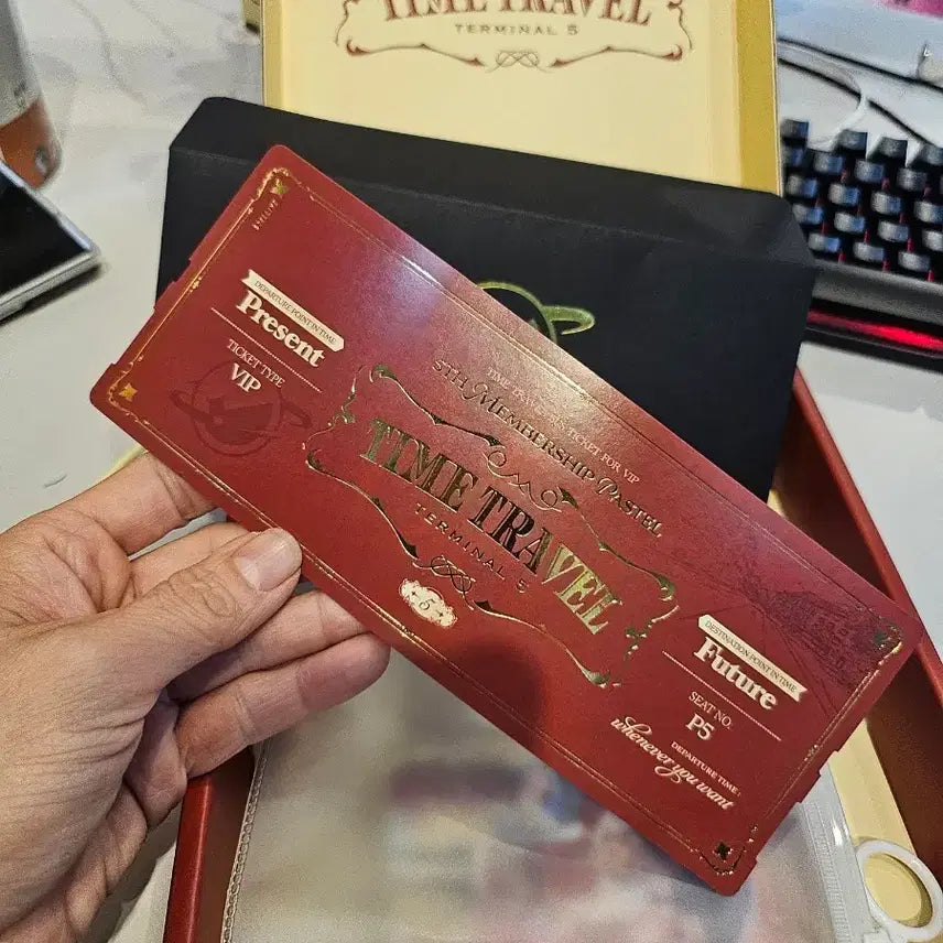 [BUNJANG] Stellive Time Travel Terminal S 5th Gen VIP Membership Ticket / 스텔라이브 타임트래블 터미널 S 5기 VIP 멤버십 티켓