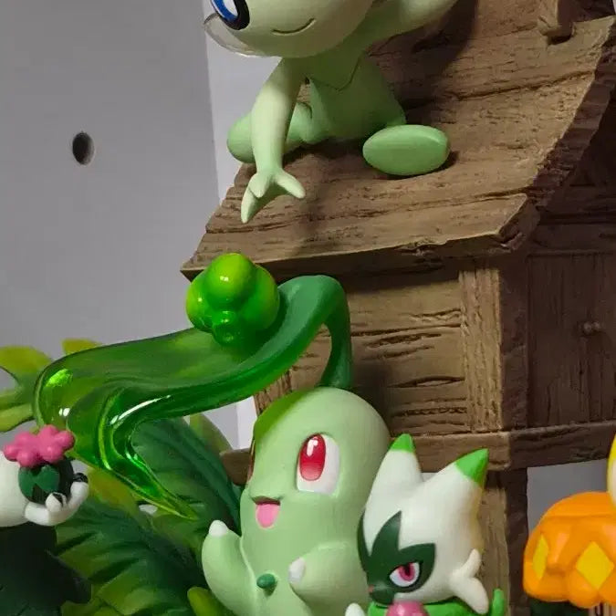 [BUNJANG] KF Studio Chikorita Resin Figure / KF STUDIO 세레비 치코리타 레진 피규어