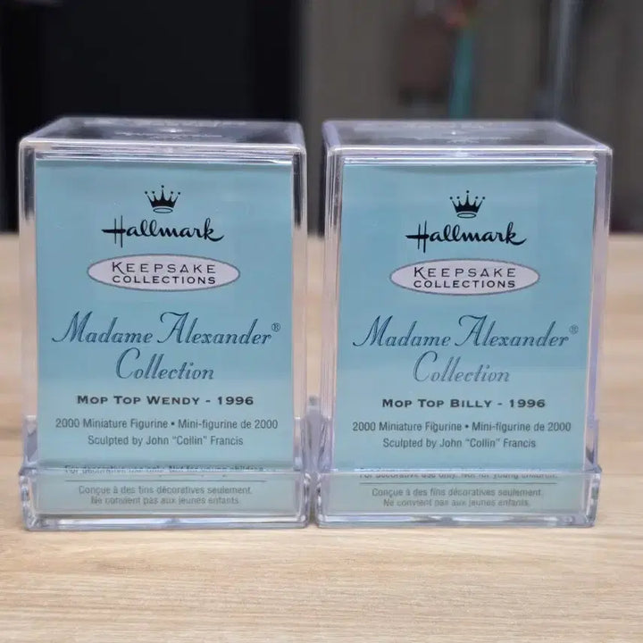 [BUNJANG] Hallmark Madame Alexander Merry Miniatures Set (Billy, Wendy) / 홀마크 마담 알렉산더 메리 미니어처 2종(빌리,웬디)