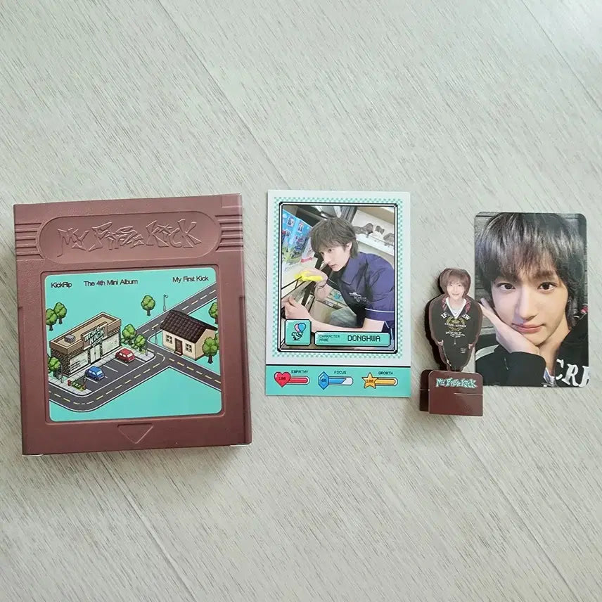 [BUNJANG] Kickflip Quest Version Mini Vol. 4 Jowangi Set / 킥플립 주왕이 세트