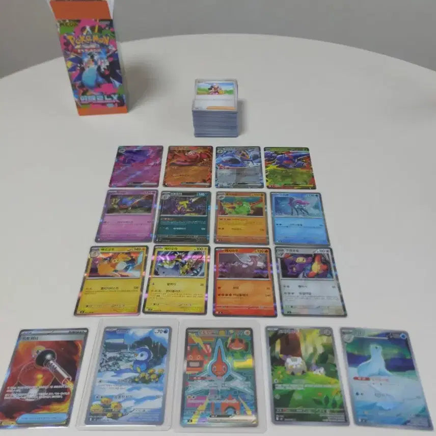 [BUNJANG] Pokemon TCG 8 Boxes Bundle (1000 Cards) with Rare Cards / 포켓몬 8개 박스 1000장 일괄 / 레어카드 포함
