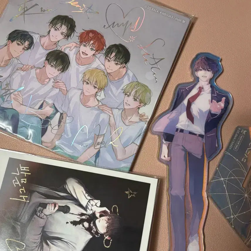 [BUNJANG] Debut or Death Park Moon-dae Taiwan Acrylic Standee &amp; Autographed Polaroid / 데못죽 박문대 대만 아크릴 사인보드 폴라로이드