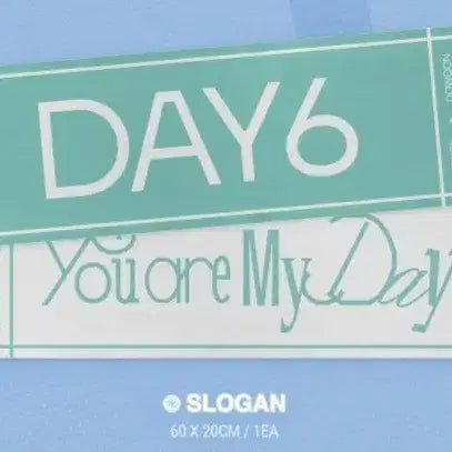[BUNJANG] DAY6 My Day 6th Generation Slogan / 데이식스 마이데이6기 슬로건